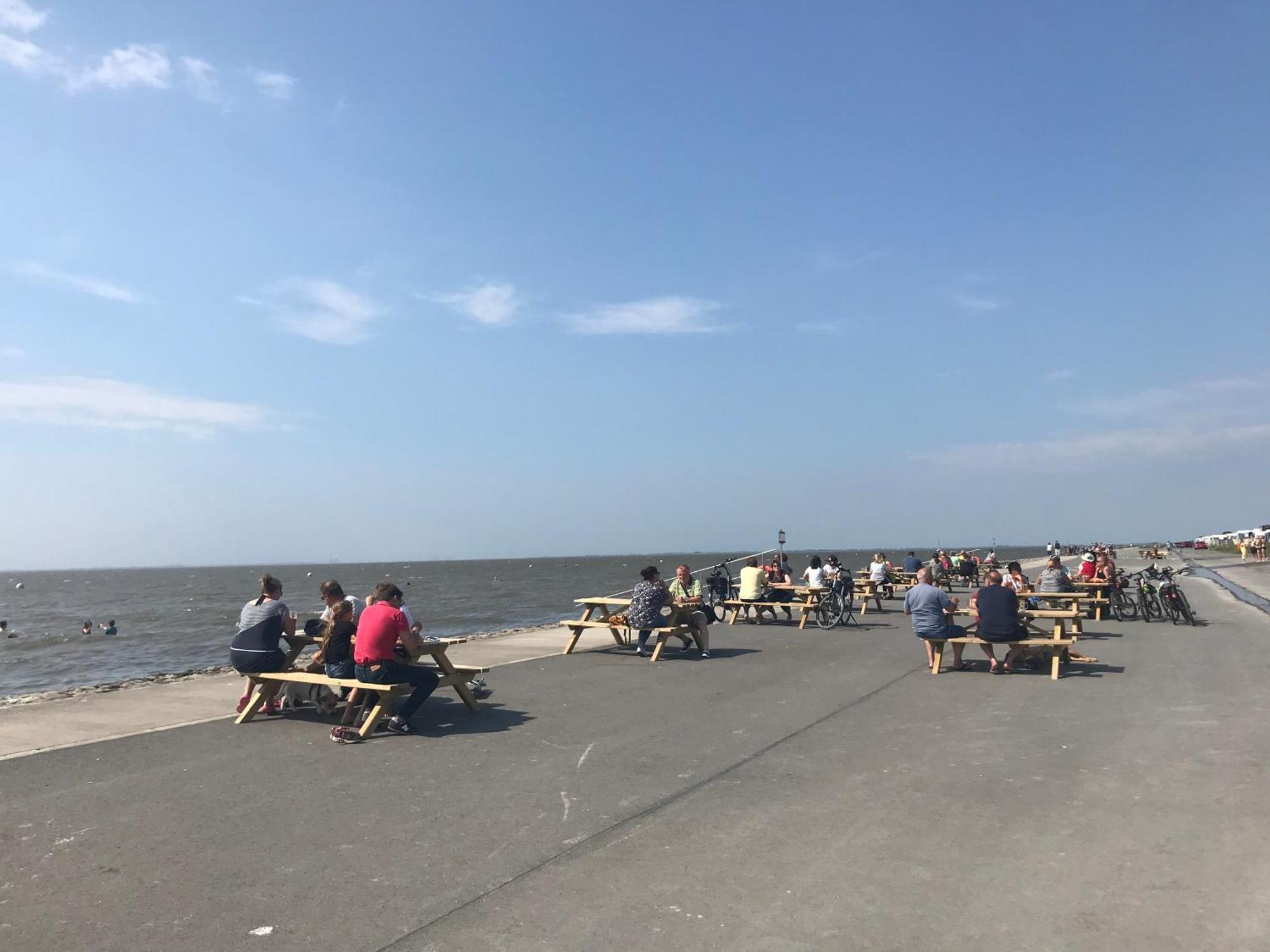 Haus MeerAuszeit - Erholung an der Nordsee Schweiburg Exterior foto